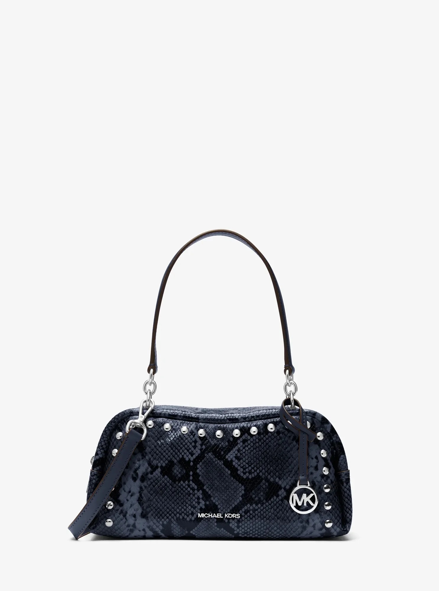 CARTERA MICHAEL KORS CECILY SMALL - SNAKE AZUL - 1