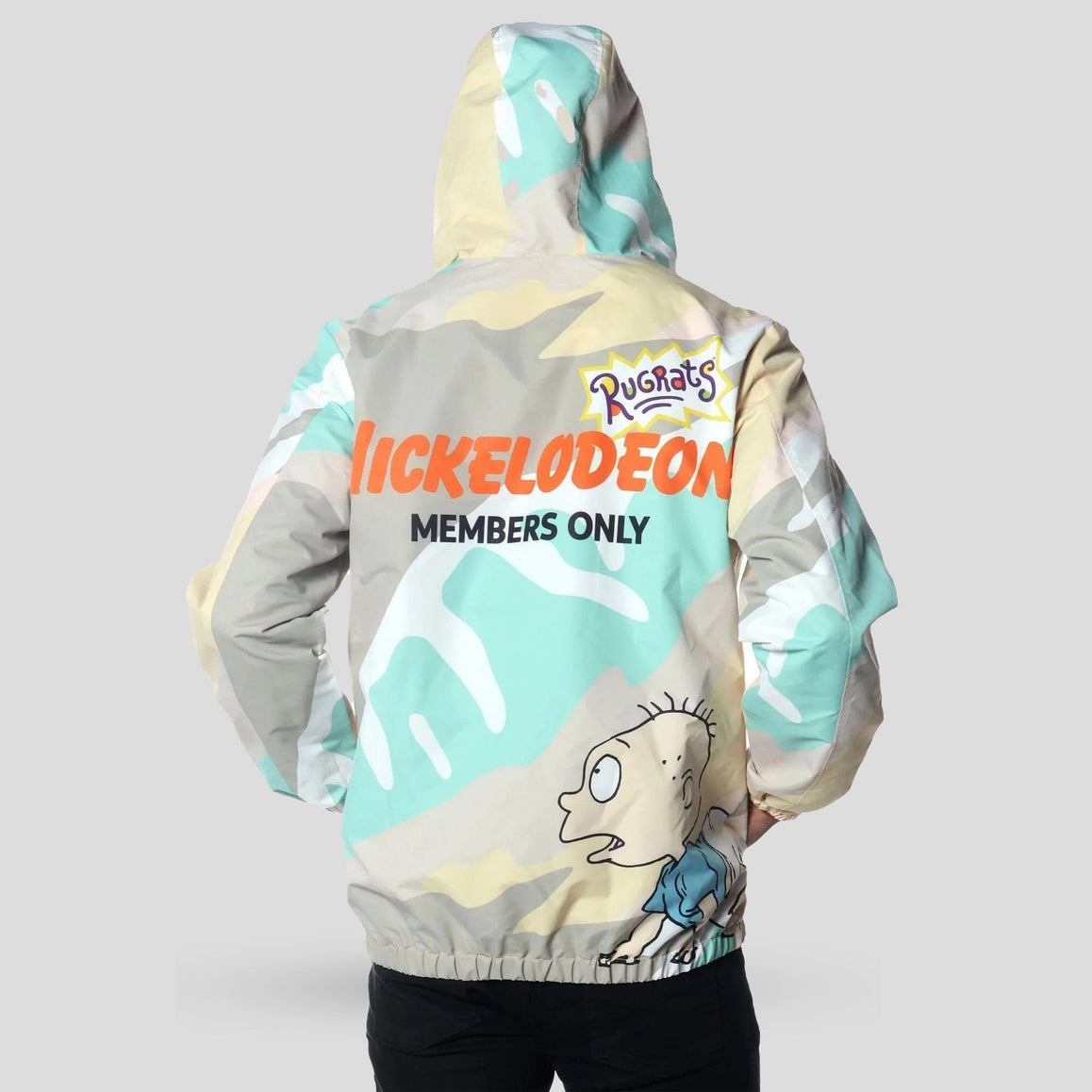 CASACA CORTAVIENTO MEMBERS ONLY X RUGRATS NICKELODEON 90S RETRO COLECCIÓN - 4