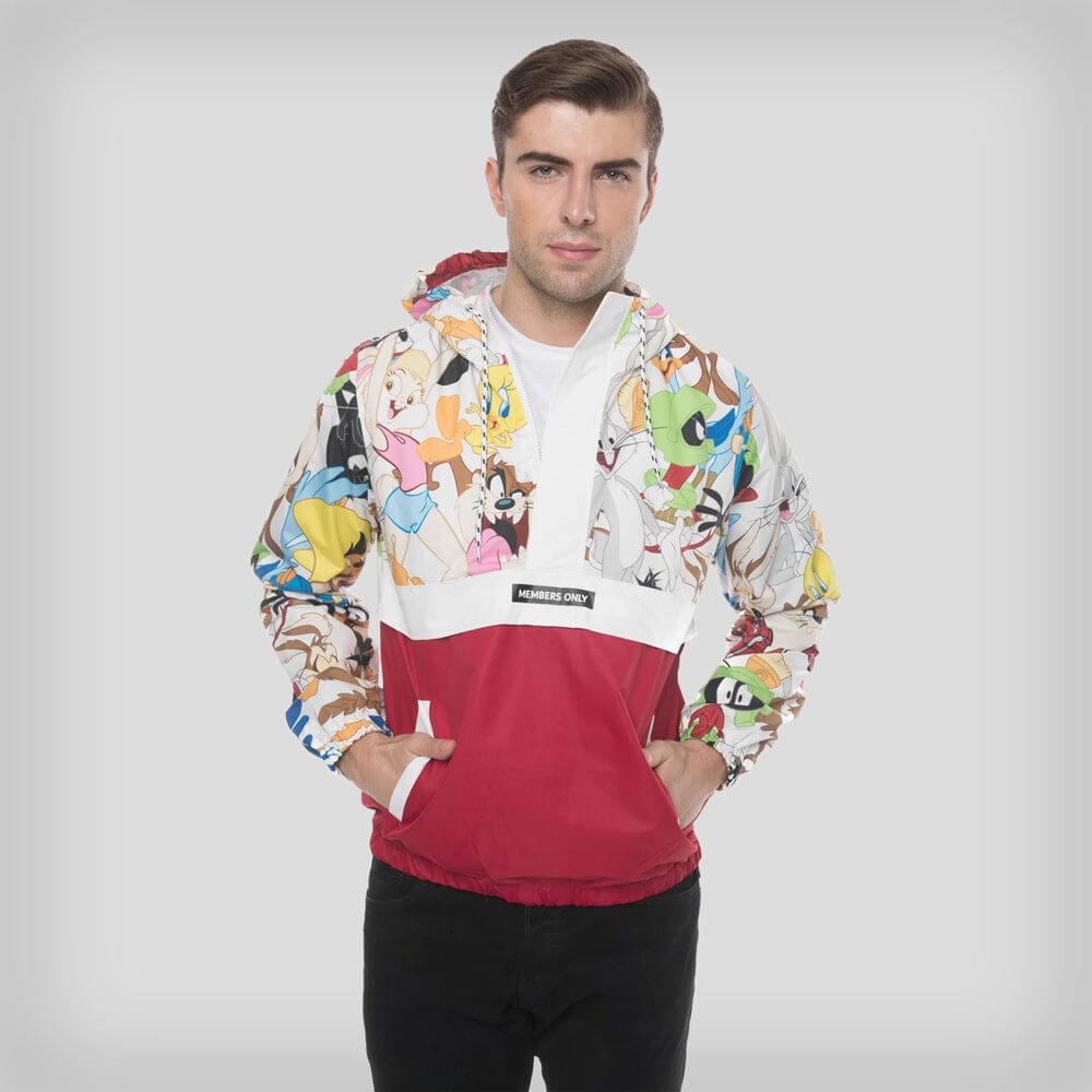 CASACA ANORAK CORTAVIENTOS MEMBERS ONLY X LOONEY TUNES - 1