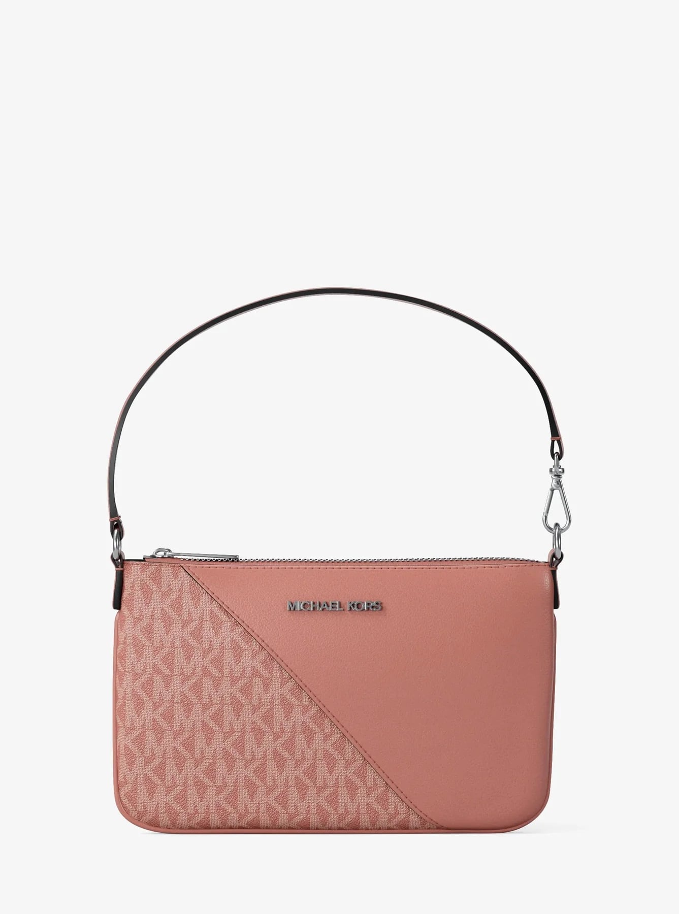 CARTERA DE MANO MICHAEL KORS JET SET TRAVEL PALO ROSA - 1