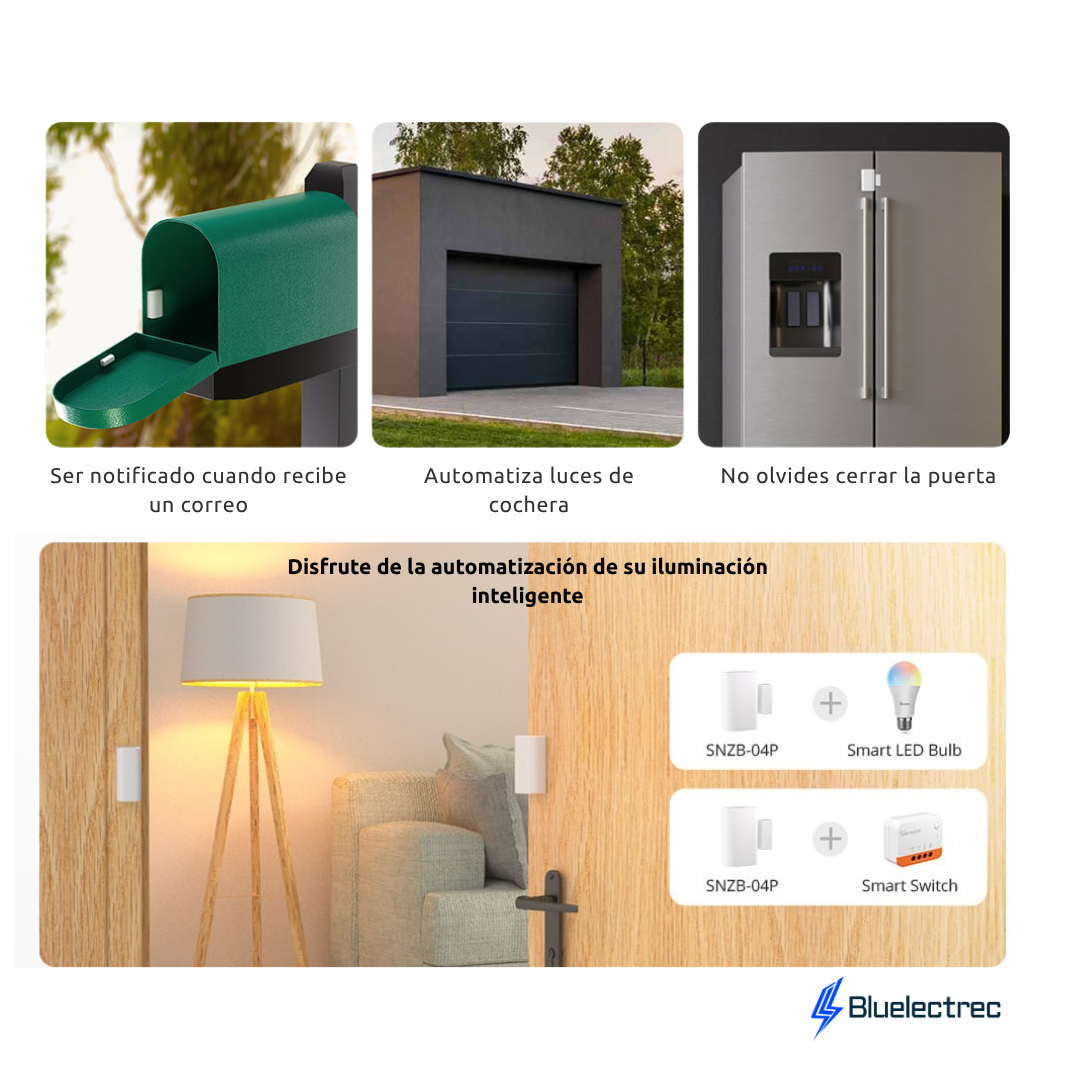 SENSOR DE PUERTA/VENTANA ZIGBEE - SNZB04P SONOFF - 6