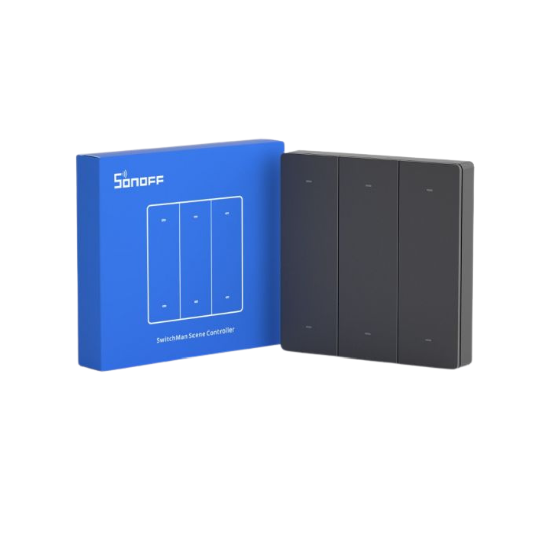 INTERRUPTOR INALÁMBRICO INTELIGENTE DE 6 BOTONES - R5 SONOFF - 1