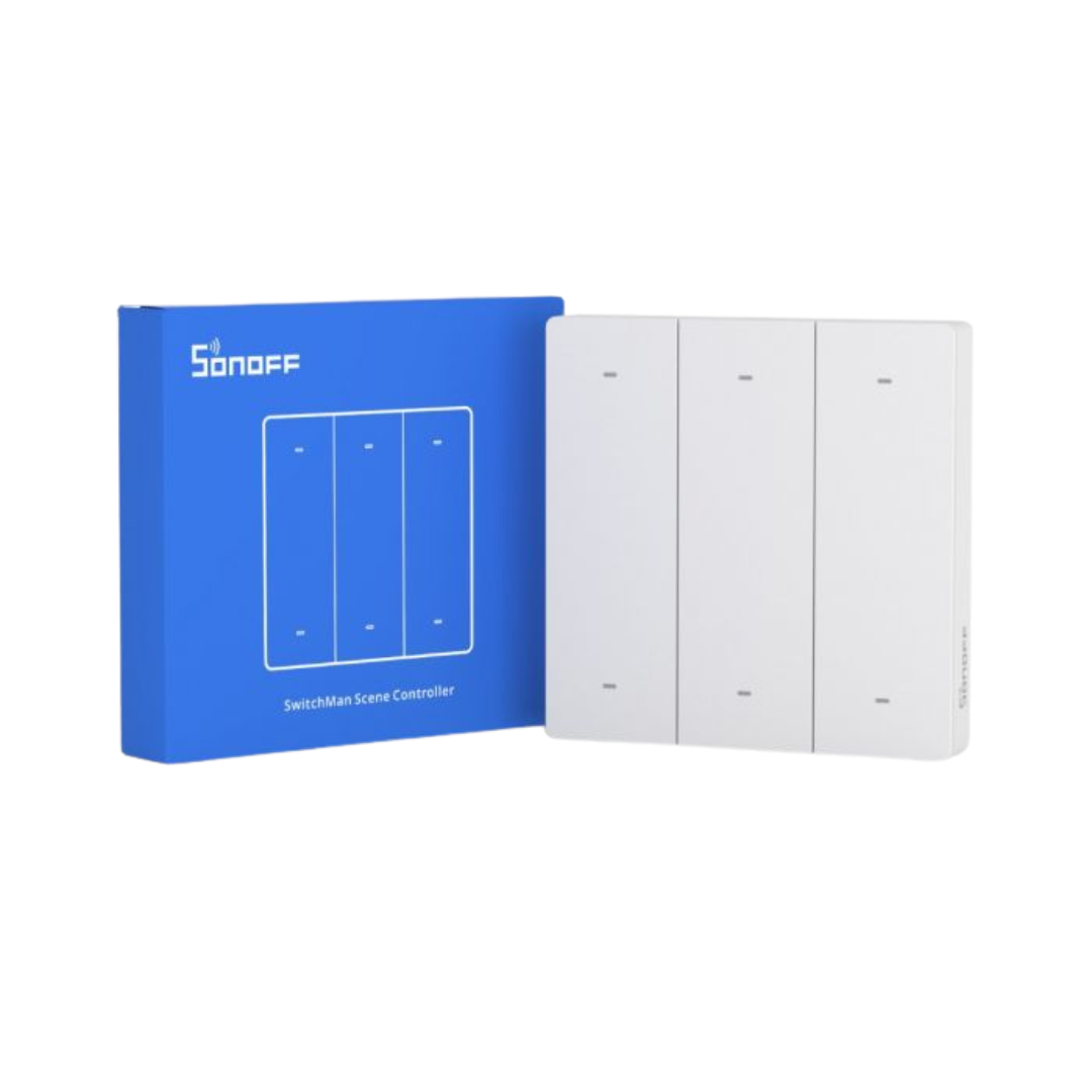 INTERRUPTOR INALÁMBRICO INTELIGENTE DE 6 BOTONES - R5W SONOFF - 1