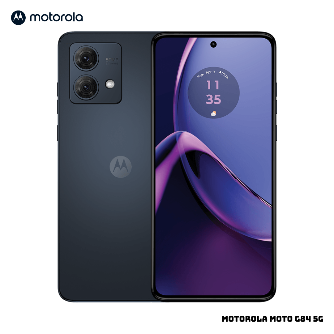 Custodia Motorola Moto G84 5G Con Specchio Trucco E Supporto – Bling Brillantini Viola – TPU Morbido Antiurto