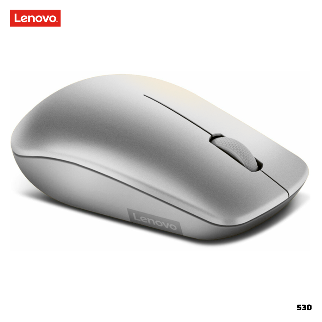 MOUSE INALAMBRICO LENOVO 530 DISEÑO AMBIDIESTRO 1200 DPI - GRIS PLATINO - 1