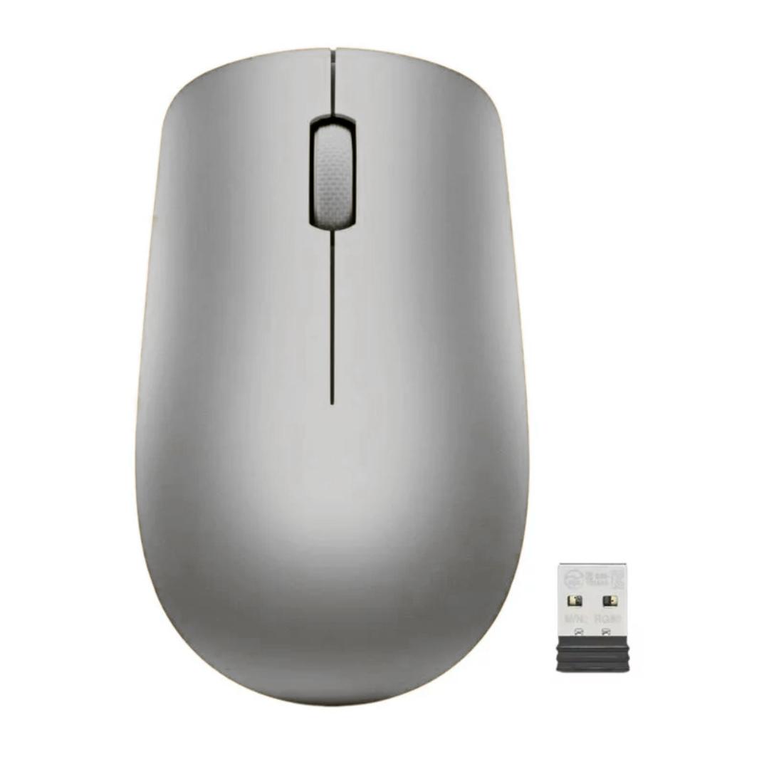 MOUSE INALAMBRICO LENOVO 530 DISEÑO AMBIDIESTRO 1200 DPI - GRIS PLATINO - 3