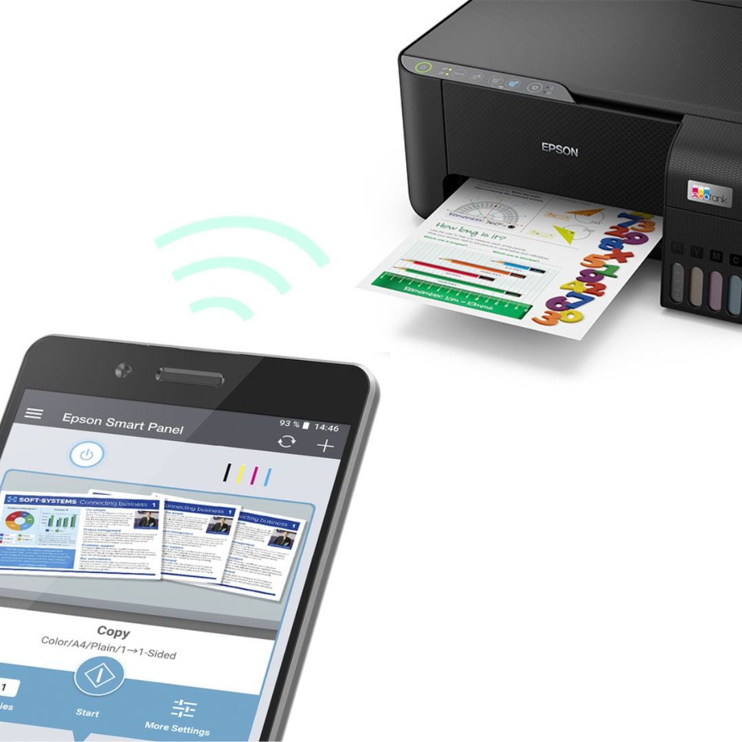 IMPRESORA EPSON MULTIFUNCIONAL ECOTANK L3210 - 5