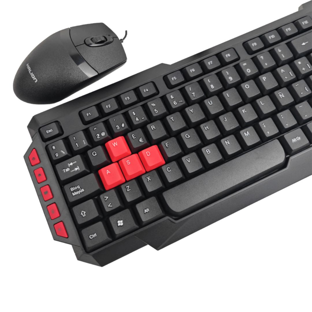 KIT TECLADO OFFICE MOUSE USB KIT HA-K433C - 2