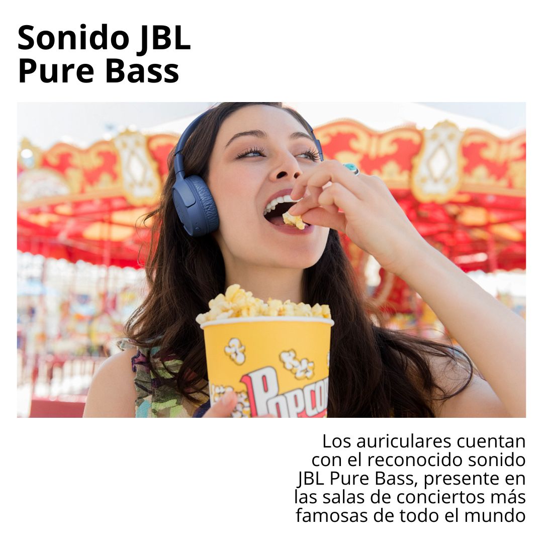AUDIFONOS JBL TUNE 520 BLUETOOTH ON-EAR BLANCO - 7