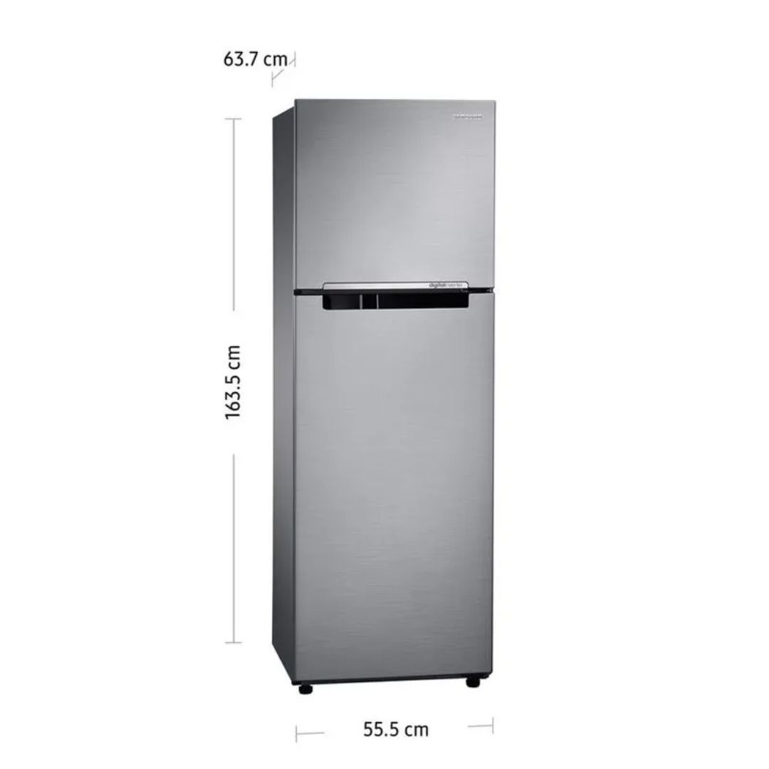 REFRIGERADORA SAMSUNG 255 L TOP FREEZER PLATEADO - RT25FARADS8PE - 2