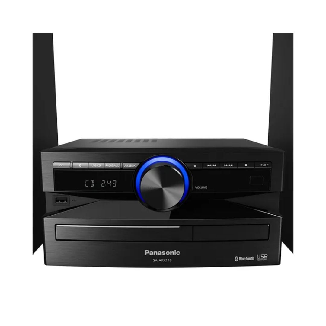 PARLANTES PANASONIC 300W MINI COMPONENTE - SC-AKX110 - 3