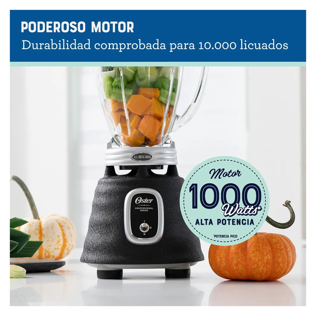 LICUADORA OSTER PROFESIONAL SERIE 1000W NEGRA - BLSTBPST - 5