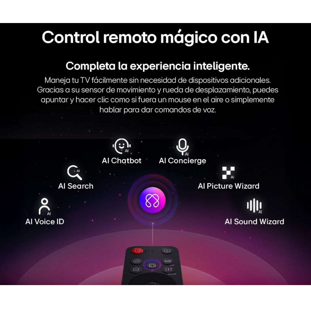 CONTROL LG AI MAGIC REMOTE 2025 MR25GA - 5