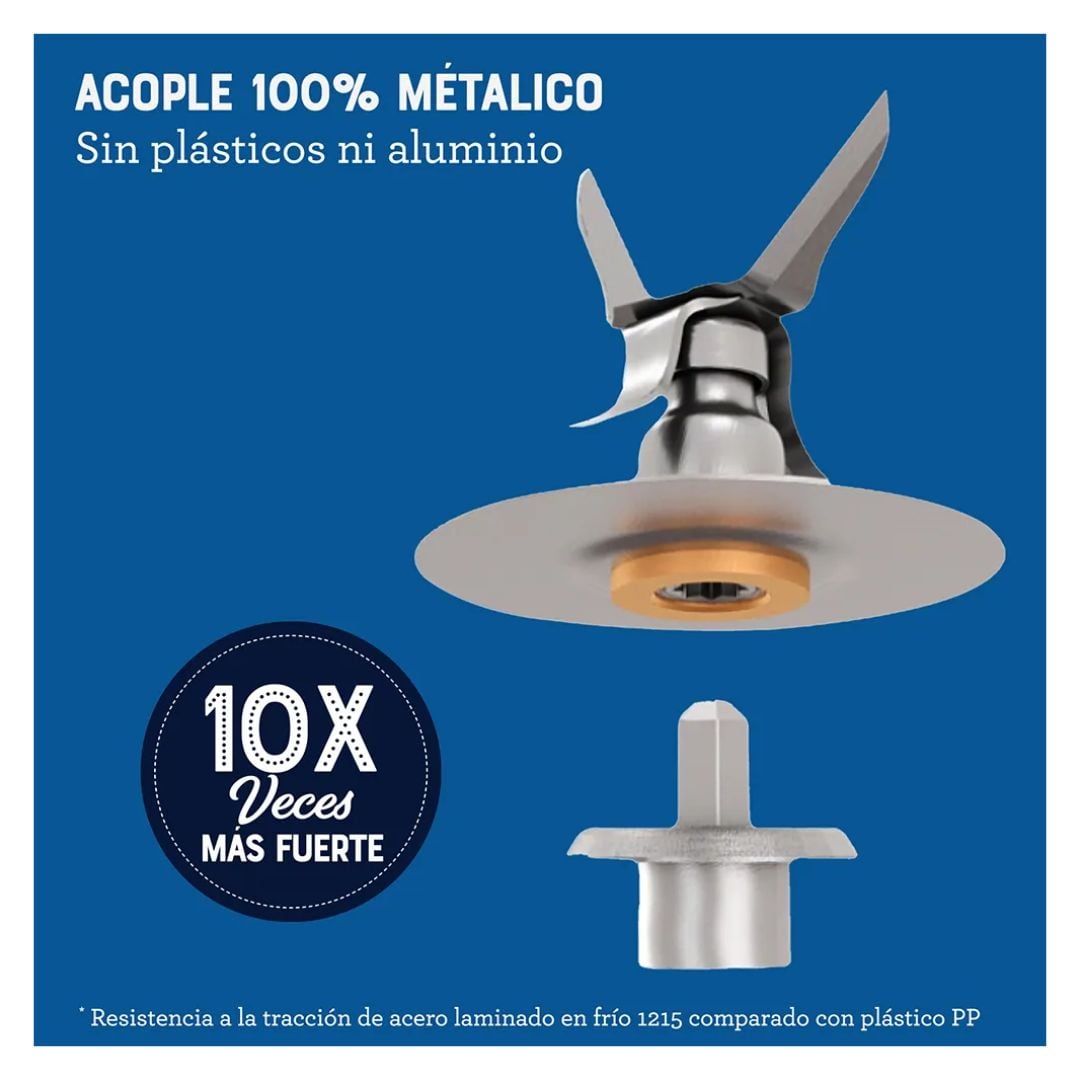 LICUADORA OSTER 6 VELOCIDADES 800W GRIS - BLSTPEG-GPB - 7