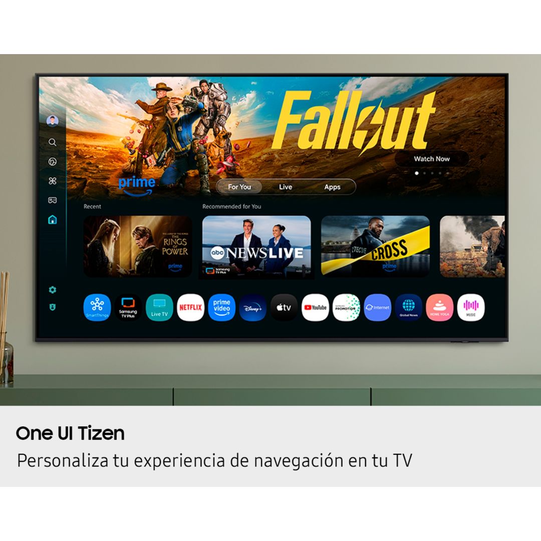 TELEVISOR SAMSUNG 55 QLED SMART TV TIZEN OS 4K UHD 2025 - QN55Q7FAAGXPE - 7