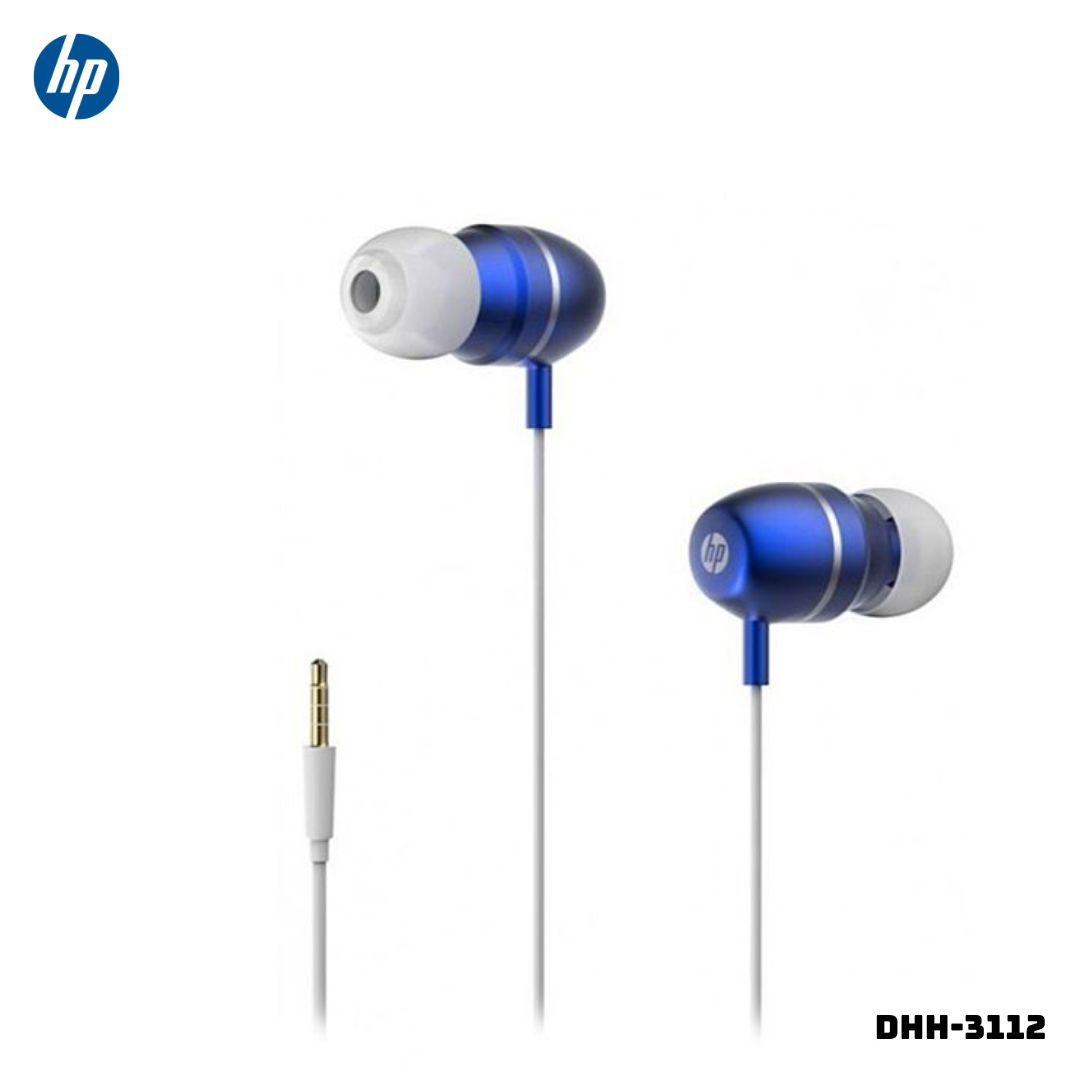 AUDIFONOS HP ALAMBRICOS DHH-3112 - AZUL - 1