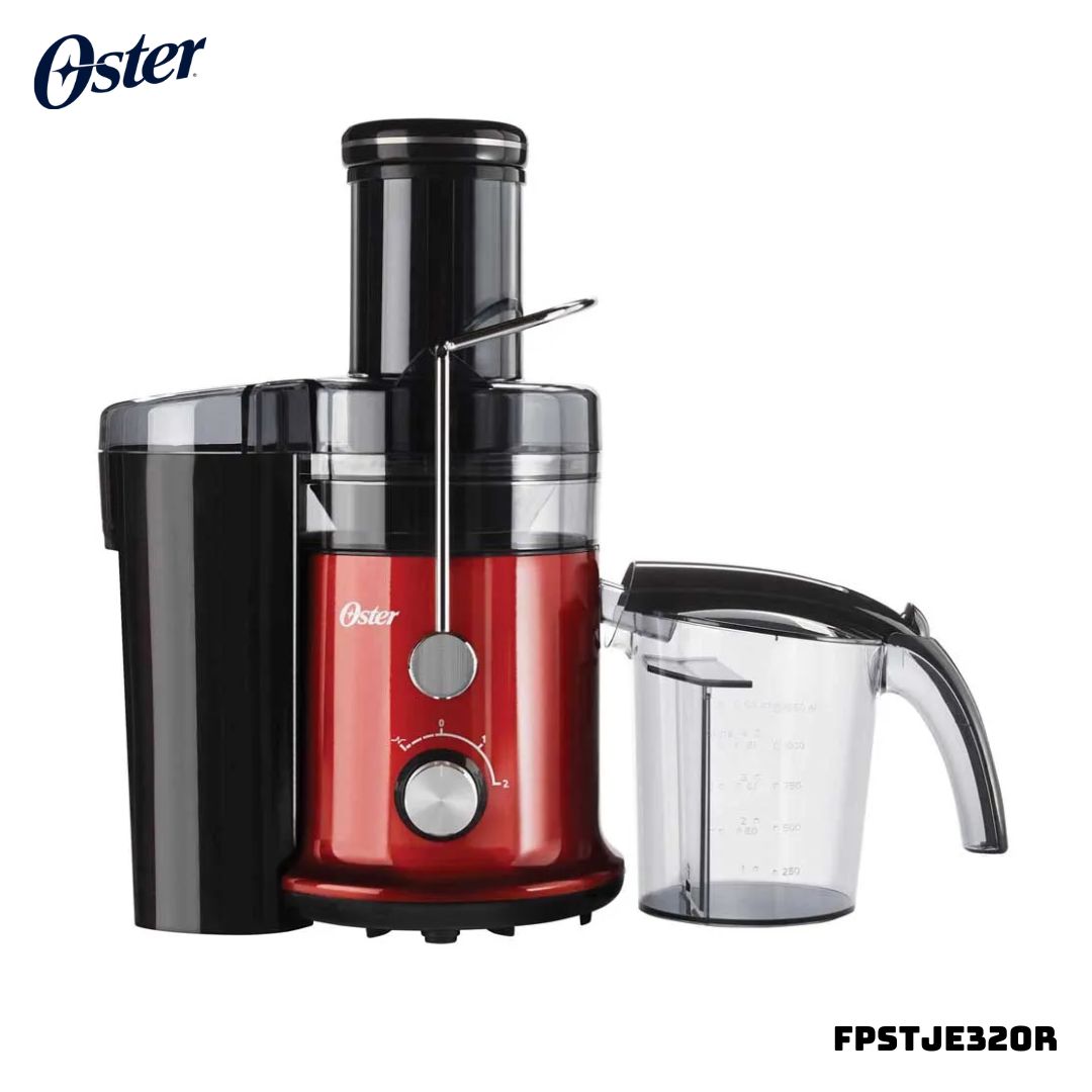 EXTRACTOR DE JUGOS OSTER ROJO BOCA ANCHA - FPSTJE320R - 1