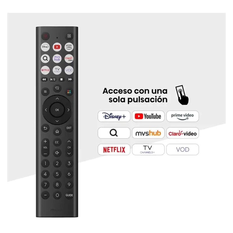 TELEVISOR HISENSE 43 FHD SMART TV VIDAA MODELO 2025 - 43A4NV - 7