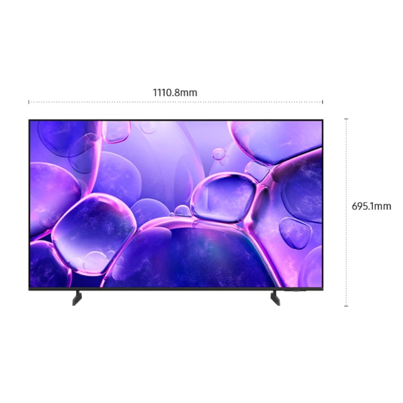 TELEVISOR SAMSUNG 50 SMART TV TIZEN OS 4K CRYSTAL UHD LED 2025 - UN50U8000FGXPE - 4