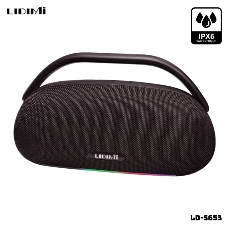 PARLANTE LIDIMI BLUETOOTH 120W NEGRO - LD-S653 - 1