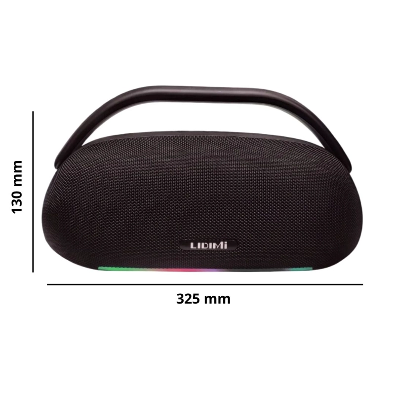 PARLANTE LIDIMI BLUETOOTH 120W NEGRO - LD-S653 - 2