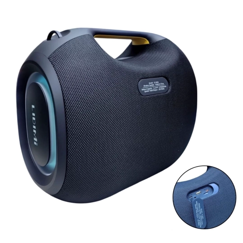 PARLANTE LIDIMI BLUETOOTH 150W NEGRO - D-S656 - 3