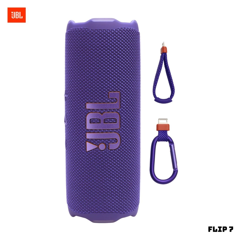 PARLANTE JBL FLIP 7 BLUETOOTH EXTRABASS MORADO - 1