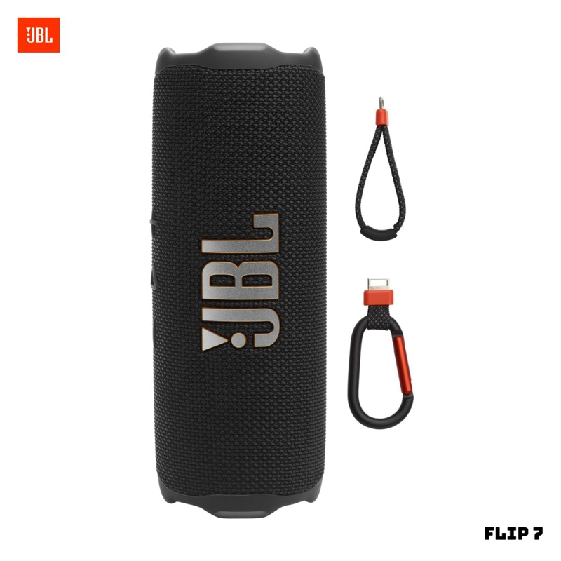PARLANTE JBL FLIP 7 BLUETOOTH EXTRABASS NEGRO - 1