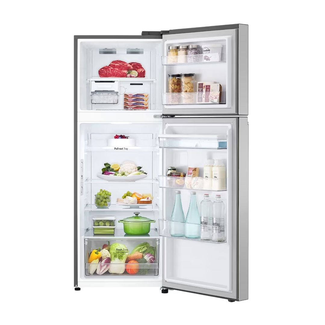 REFRIGERADORA LG 314 L TOP FREEZER PLATEADO - GT31WPP - 4