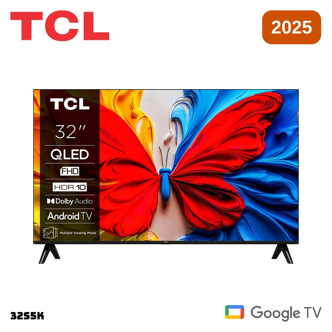 TELEVISOR TCL 32 QLED SMART TV GOOGLE TV 4K UHD - 32S5K - 1