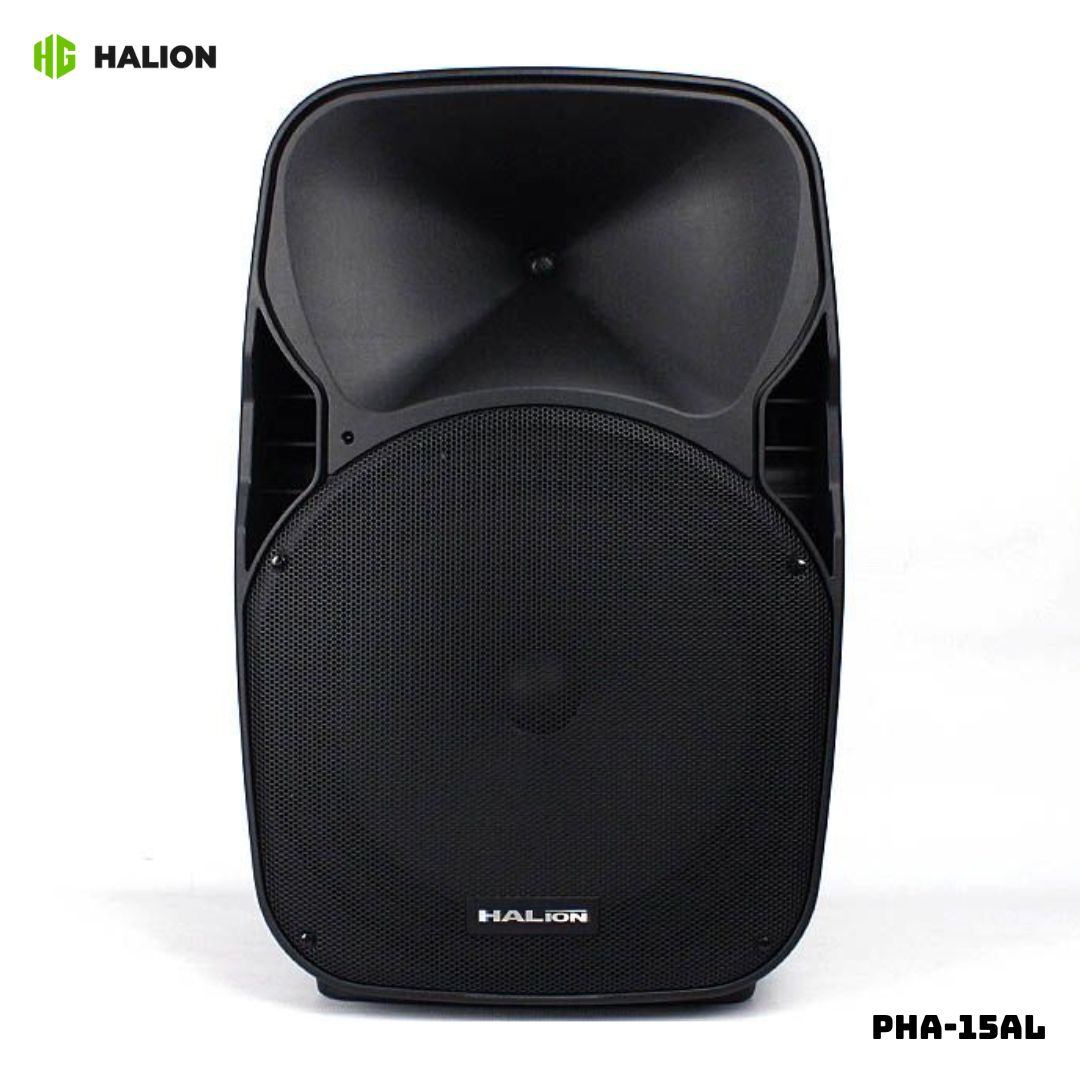 PARLANTE ACTIVO HALION 800W MICROFONO BATERIA - PHA-15AL - 1