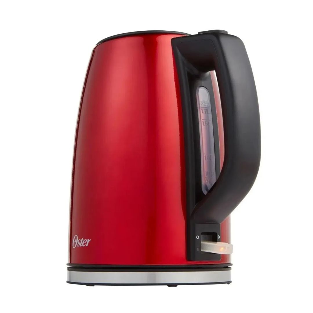 HERVIDOR ELECTRICO OSTER ACERO INOXIDABLE 1.7 L ROJO - BVSTKT673CR - 2