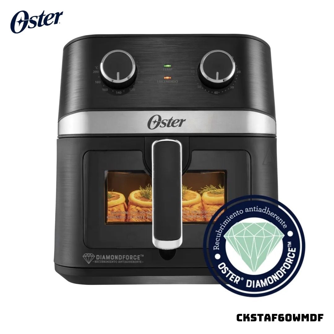FREIDORA DE AIRE OSTER 6 L DIAMONDFORCE DIGITAL NEGRO - CKSTAF60WMDF - 1