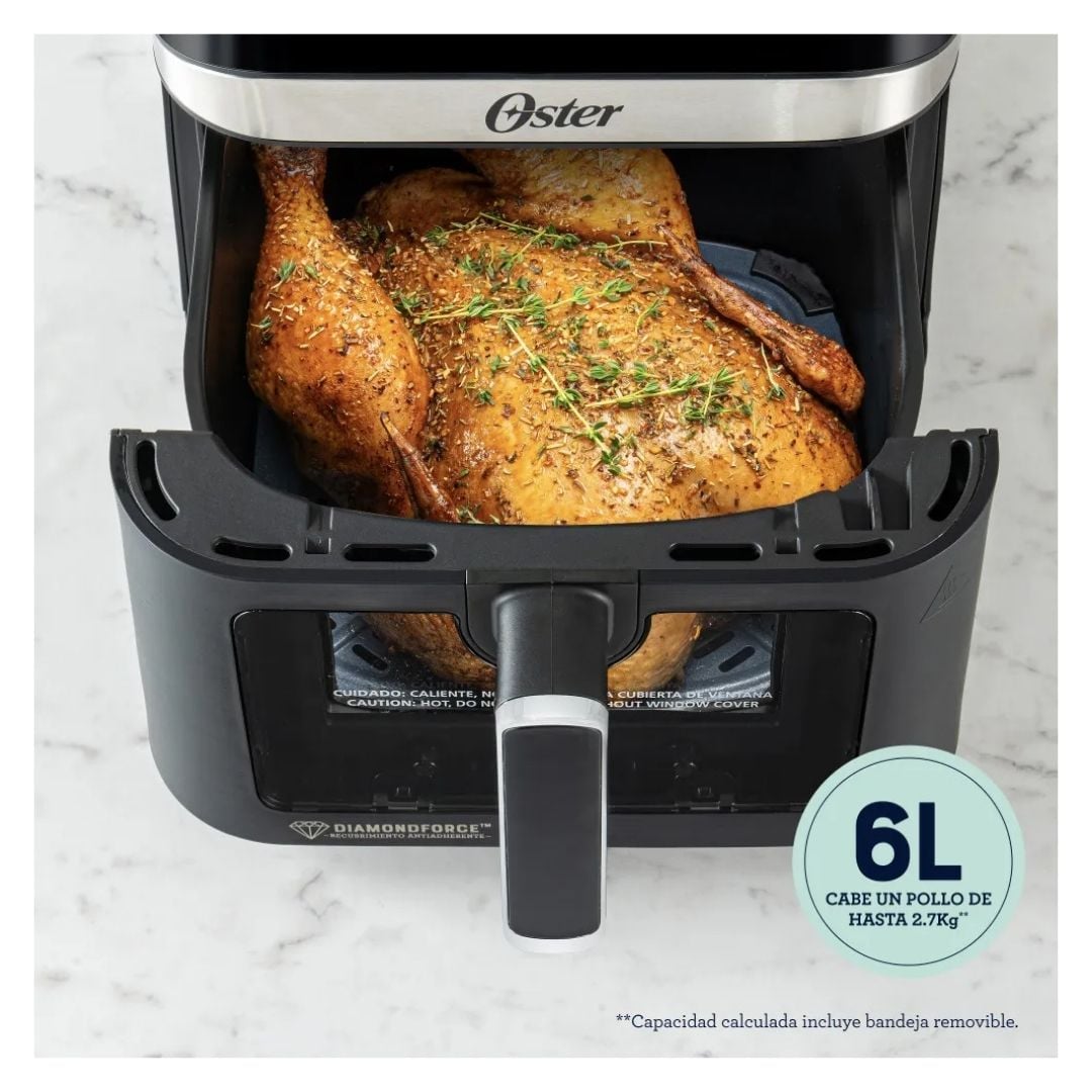 FREIDORA DE AIRE OSTER 6 L DIAMONDFORCE DIGITAL NEGRO - CKSTAF60WMDF - 3