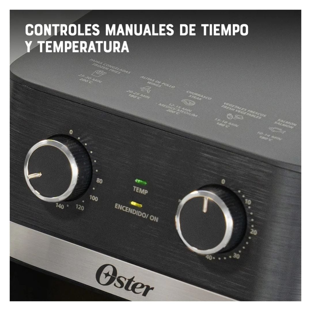 FREIDORA DE AIRE OSTER 6 L DIAMONDFORCE DIGITAL NEGRO - CKSTAF60WMDF - 4