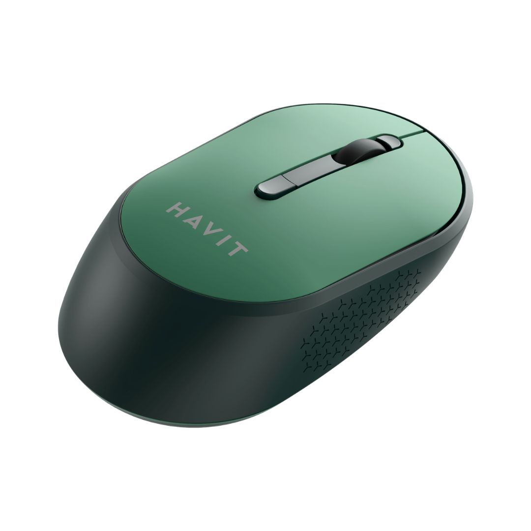 MOUSE INALAMBRICO HAVIT MS78GT 3200 DPI VERDE - 2
