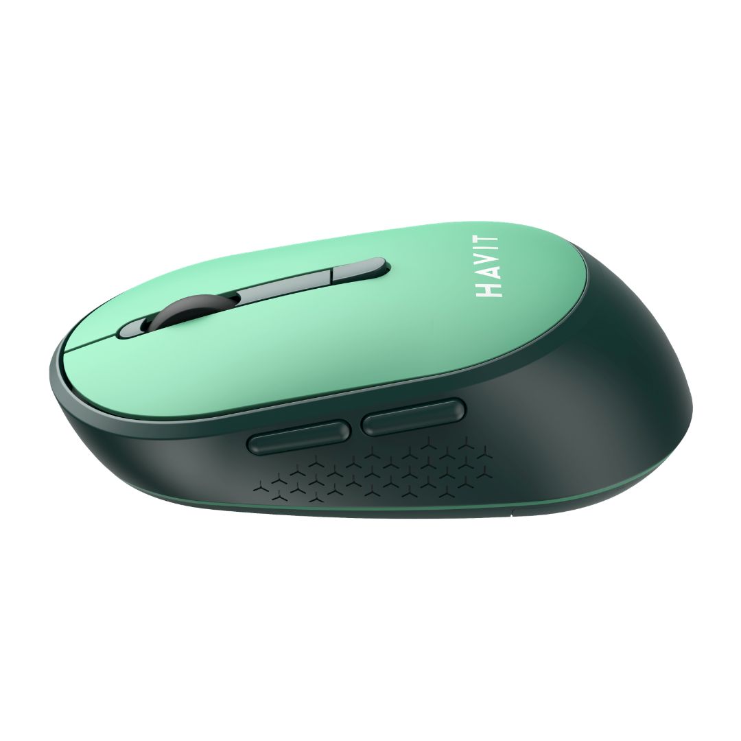 MOUSE INALAMBRICO HAVIT MS78GT 3200 DPI VERDE - 3