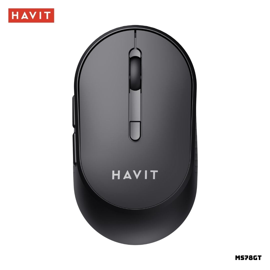 MOUSE INALAMBRICO HAVIT MS78GT 3200 DPI NEGRO - 1
