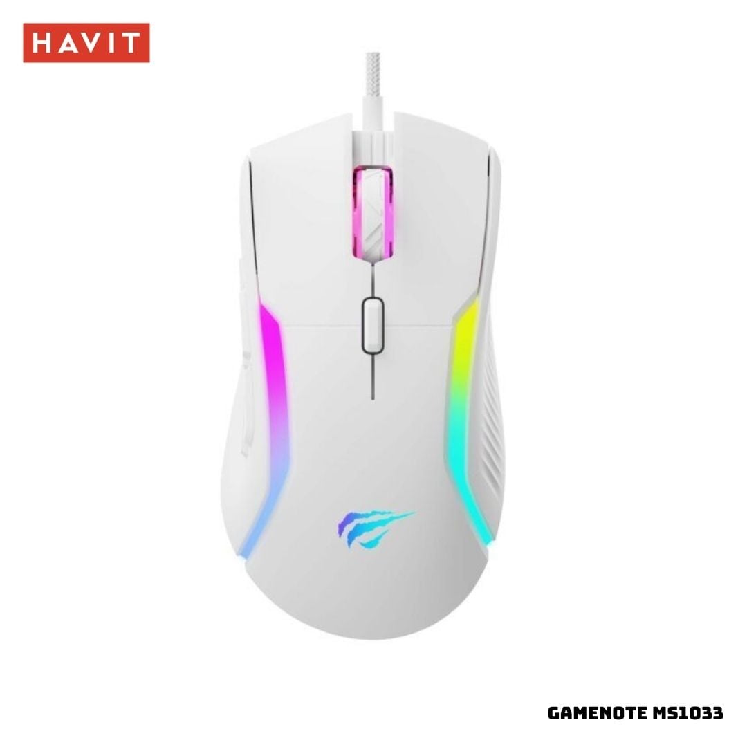 MOUSE GAMER HAVIT GAMENOTE MS1033 8000 DPI - 1