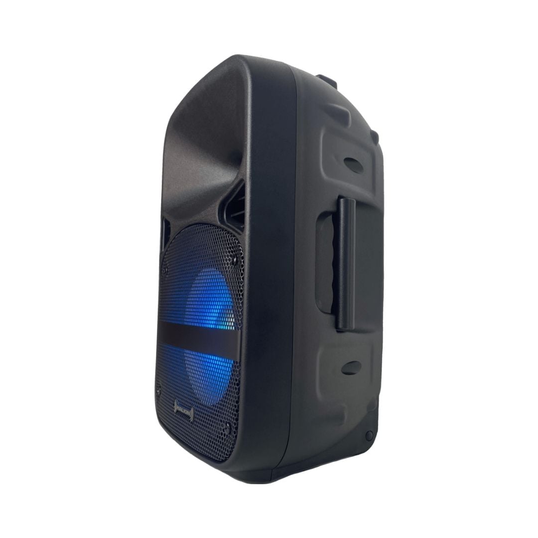 PARLANTE ACTIVO HALION 300W 1 MICROFONO BATERIA - PHA-8MDB - 2
