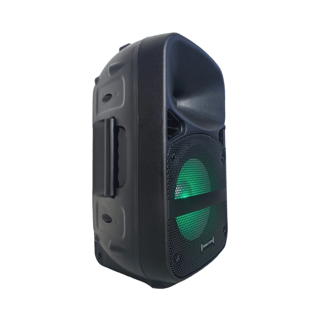 PARLANTE ACTIVO HALION 300W 1 MICROFONO BATERIA - PHA-8MDB - 3