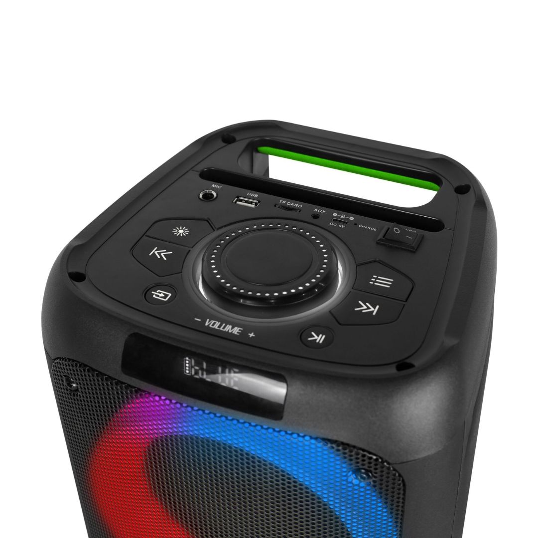 PARLANTE HALION 30W 1 MICROFONO BATERIA - SPARK HA-6621 - 2