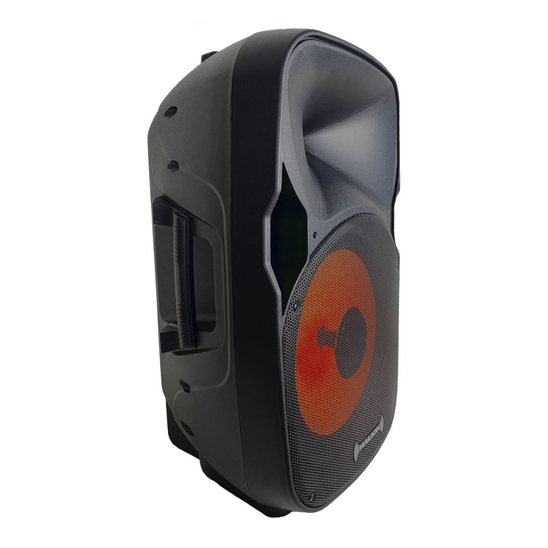 PARLANTE ACTIVO HALION 800W 1 MICROFONO BATERIA - RHA-15EB - 2