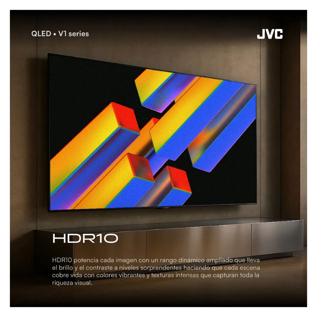 TELEVISOR JVC 50 QLED SMART TV GOOGLE TV FHD - LT-50KM4584 - 4