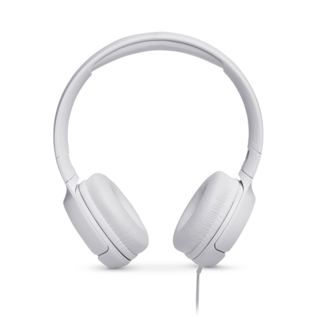 AUDIFONOS ALAMBRICOS JBL TUNE 500 PURE BASS - BLANCO - 2