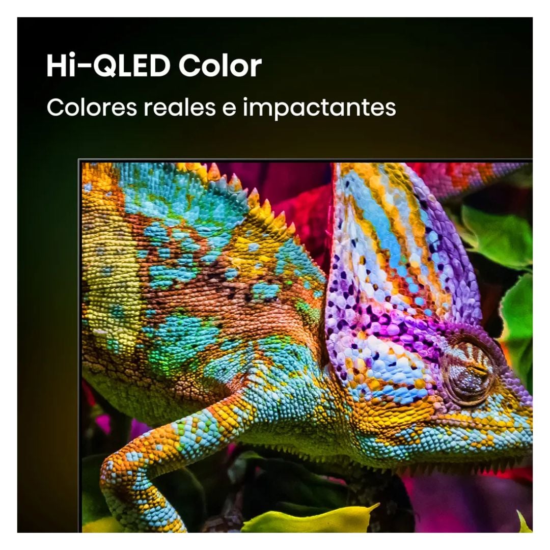 TELEVISOR HISENSE 55 QLED SMART TV VIDAA 4K UHD 2026 - 55QD5SV - 3