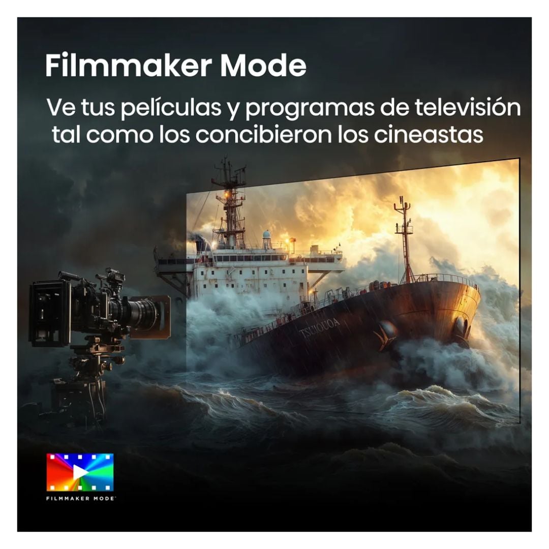 TELEVISOR HISENSE 55 QLED SMART TV VIDAA 4K UHD 2026 - 55QD5SV - 4