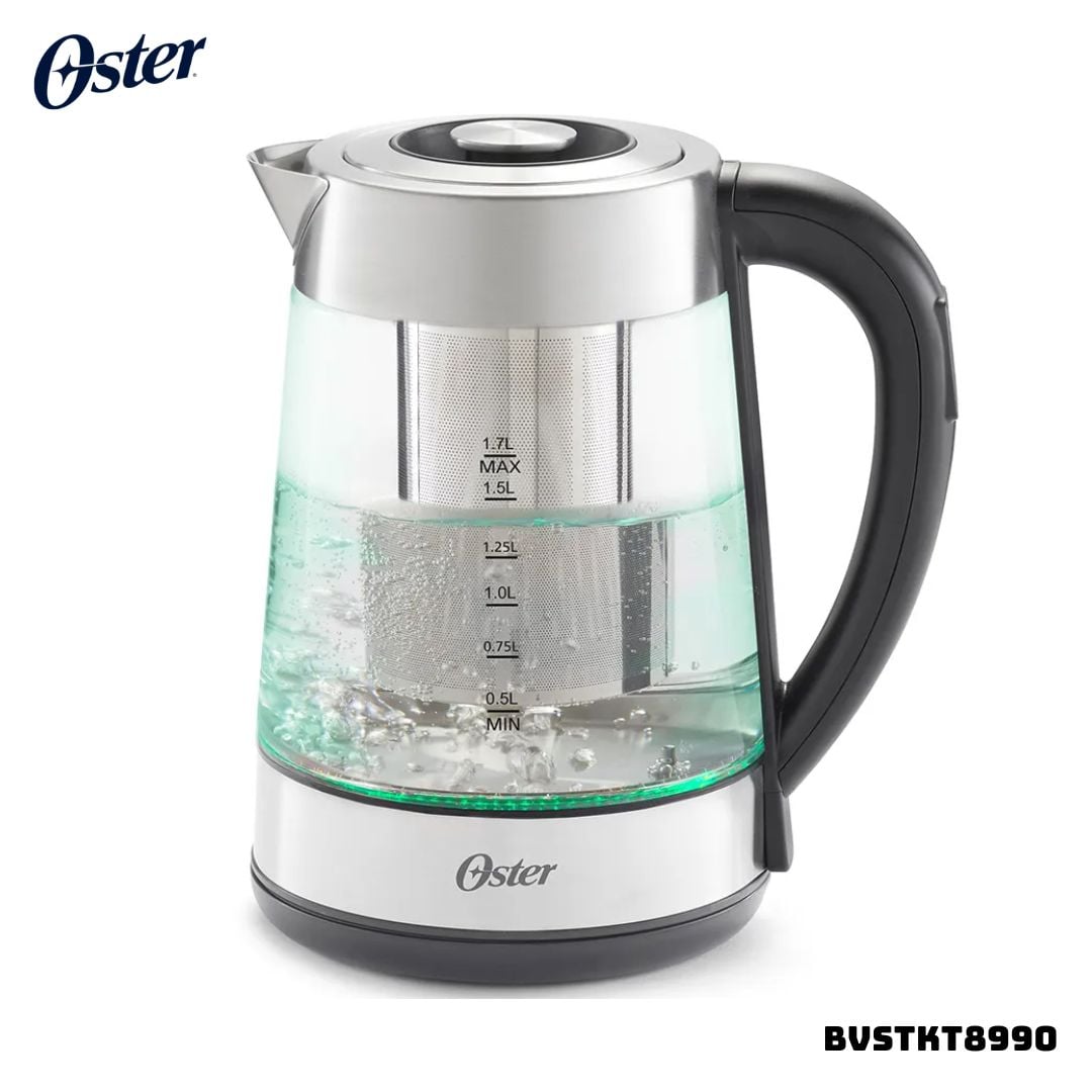 HERVIDOR ELECTRICO OSTER DE VIDRIO 1.7 L CON CONTROL DE TEMPERATURA - BVSTKT8990 - 1
