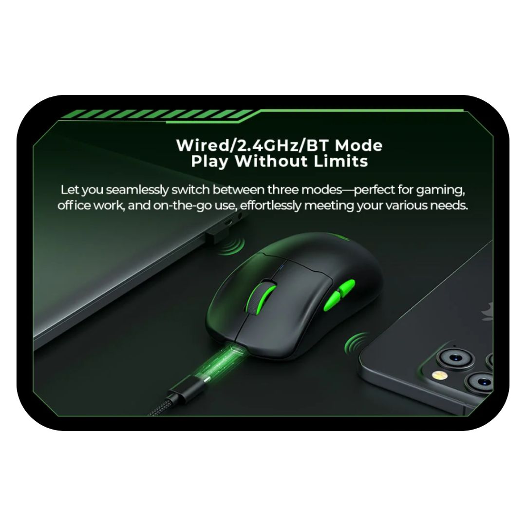 MOUSE GAMER HAVIT GAMENOTE MS975WB 20000 DPI TRIMODE RGB - 5