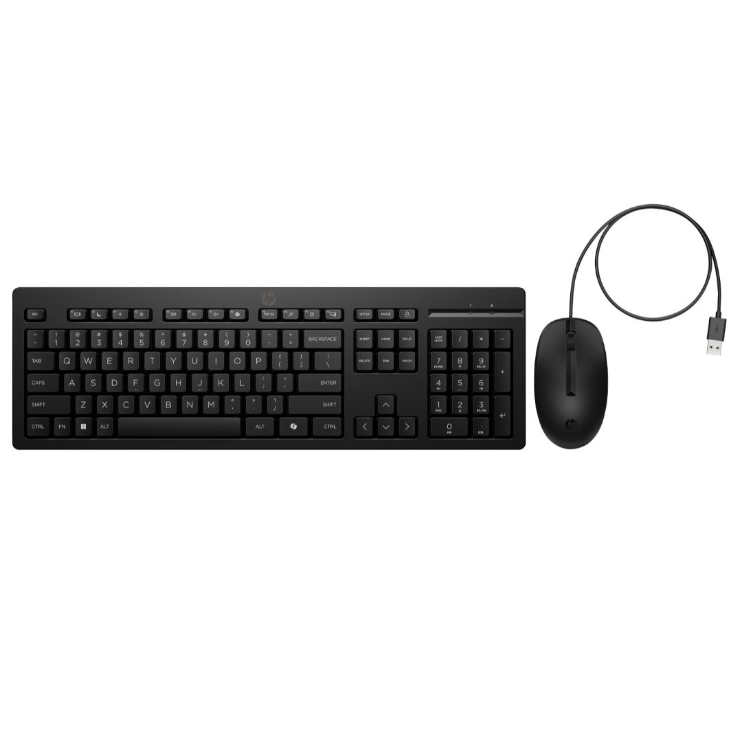 KIT HP TECLADO Y MOUSE ALAMBRICOS 225 NEGRO - AX2Y7AA - 4